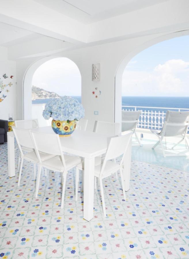 Villa Sul Mare - Praiano Eksteriør billede
