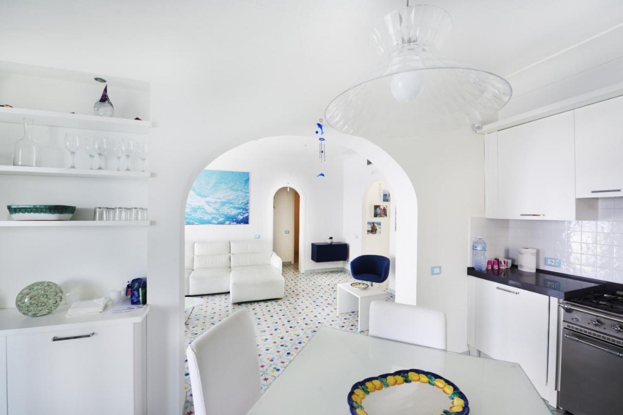 Villa Sul Mare - Praiano Eksteriør billede