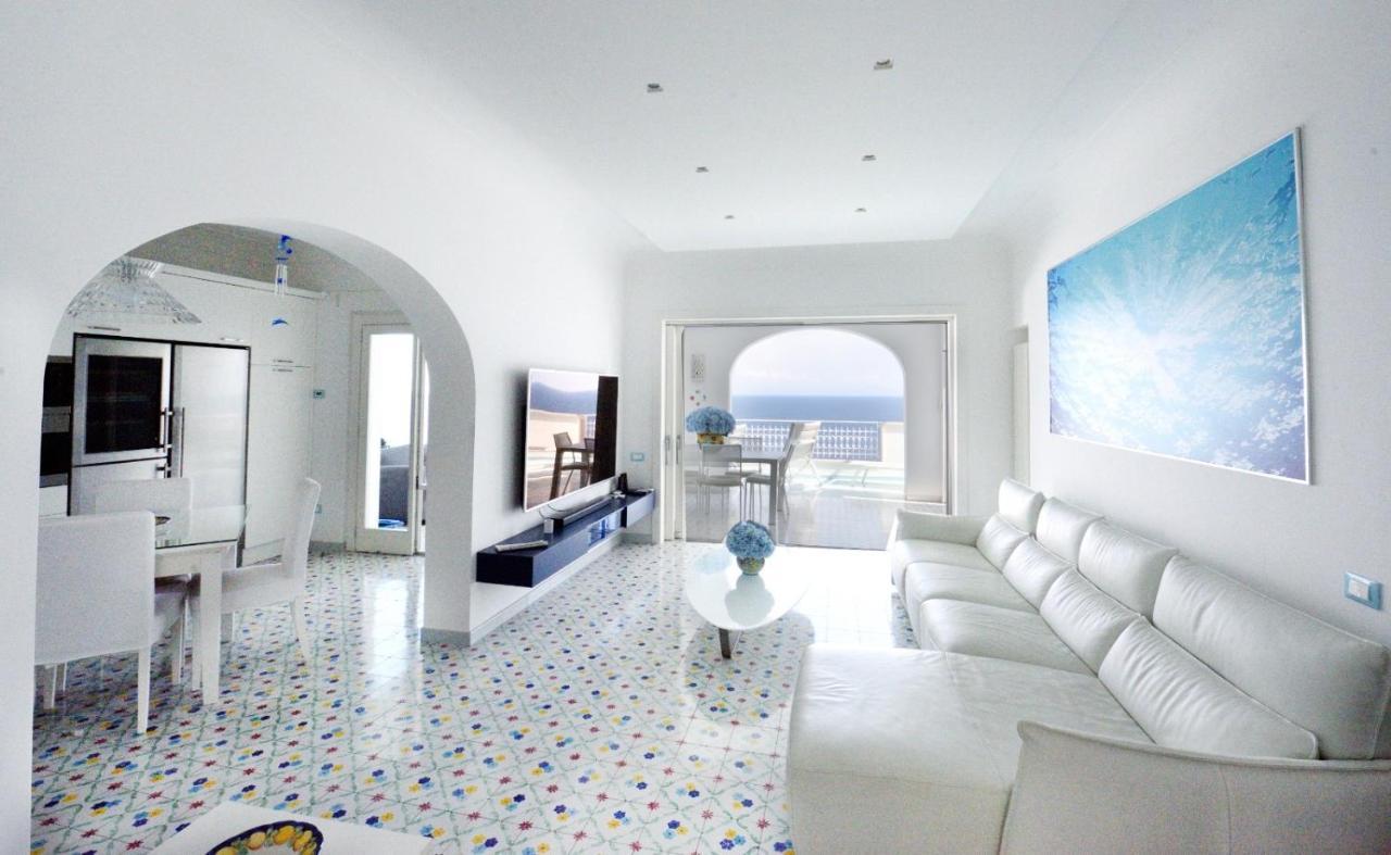 Villa Sul Mare - Praiano Eksteriør billede